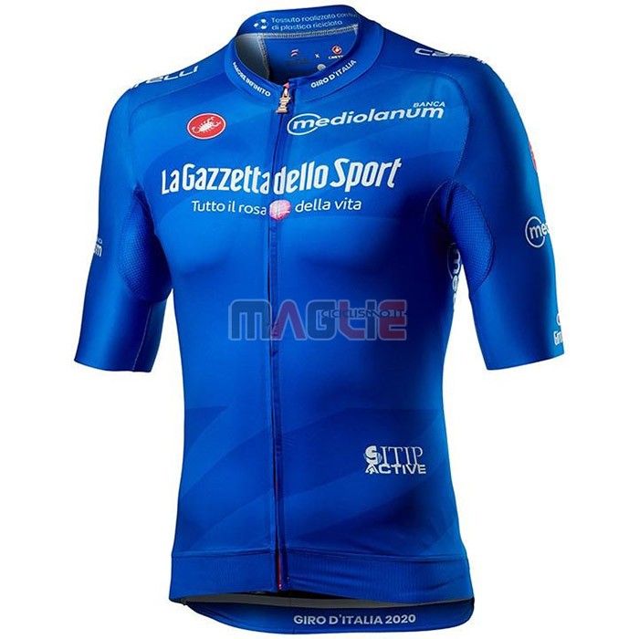 Maglia Giro d'Italia Manica Corta 2020 Blu